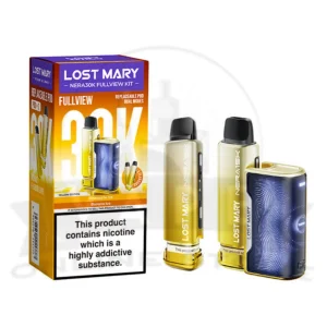 Yellow Edition Lost Mary Nera 30K Puffs Fullview Pod Kit