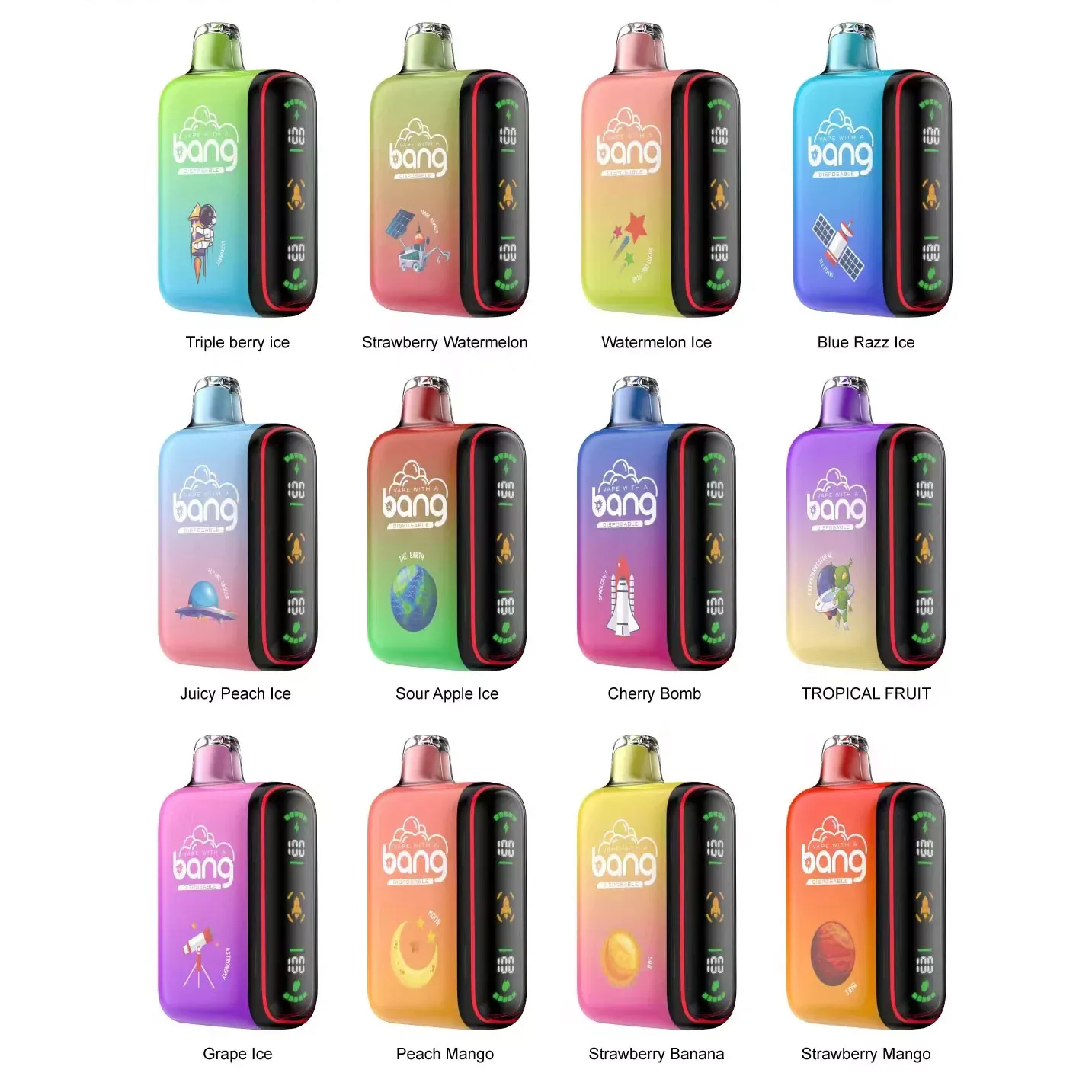 BANG 18000 Puffs Dual Mesh Bulk Buy Rechargeable Disposable Vapes Wholesale