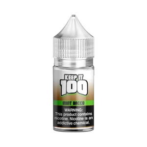 Mint Bacco Salt 30ml E-Juice | Keep it 100