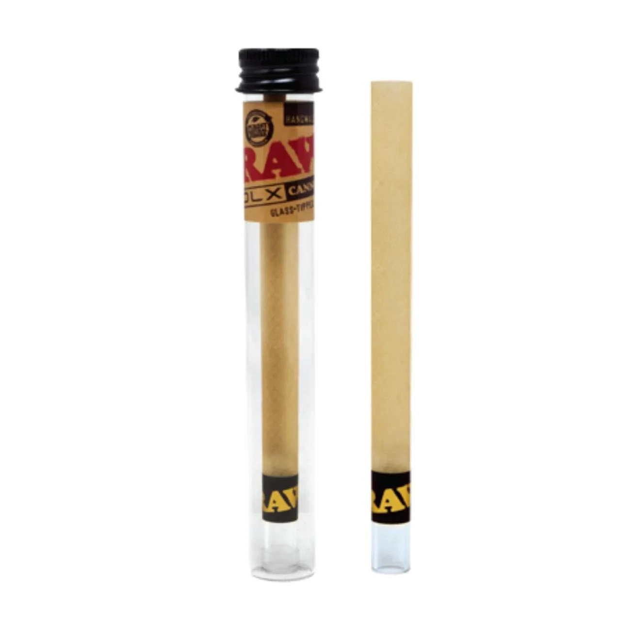 Raw DLX Cannon Glass Tipped Cones | 1 COUNT