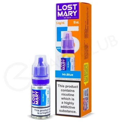 Mr Blue Nic Salt E-Liquid by Lost Mary