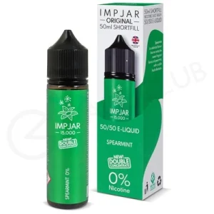 Spearmint Shortfill E-Liquid by Imp Jar 50ml