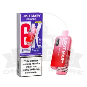 Strawberry Raspberry Blackberry Lost Mary BM6000 Prefilled Pod Kit