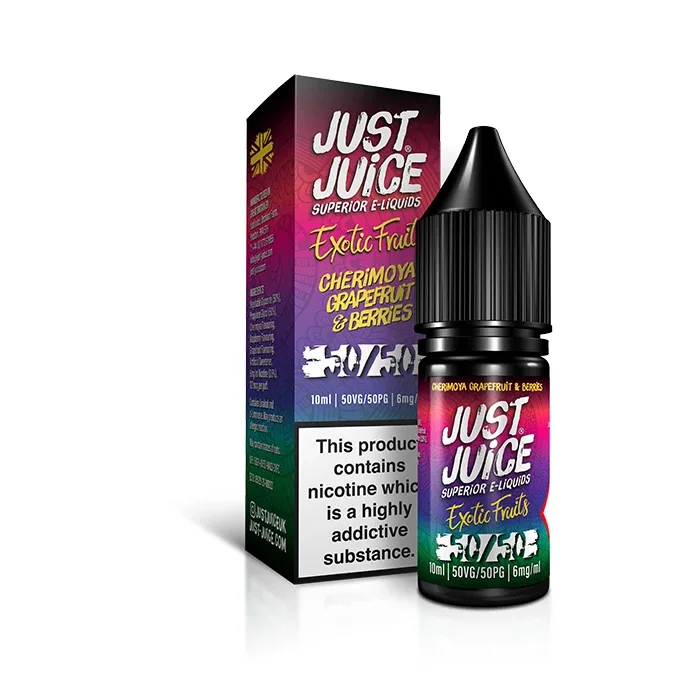 Just Juice - 50-50 Exotic - Cherimoya Grapefruit & Berries