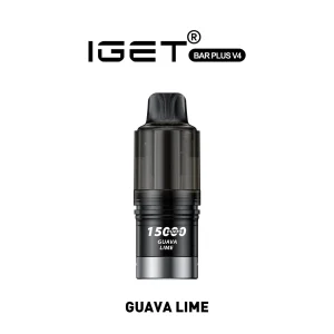 iGET Bar Plus V4 Pod (15000) - Guava Lime