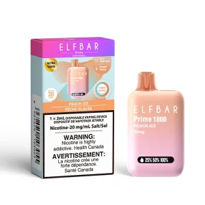 Elfbar Peach ice 1800 puffs