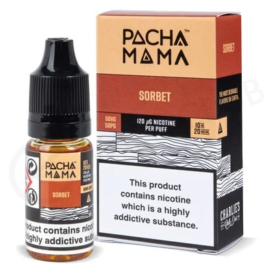 Sorbet Nic Salt E-Liquid by Pacha Mama Salts