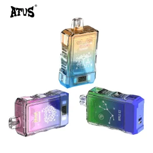 ATVS WARSHIP 18000 Puffs Digital Screen Dual Mesh Bulk Buy Rechargeable Disposable Vapes Wholesale