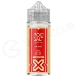 Fuji Apple Peach Shortfill E-Liquid by Pod Salt Nexus 100ml