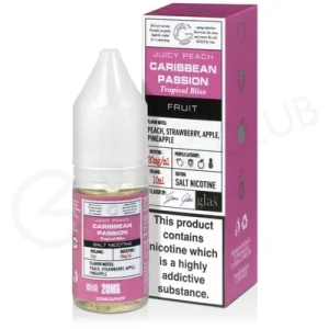 Caribbean Passion Nic Salt E-Liquid by Glas Basix