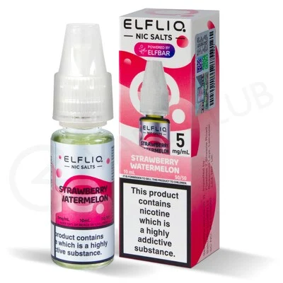 Strawberry Watermelon Nic Salt E-Liquid by Elf Bar Elfliq