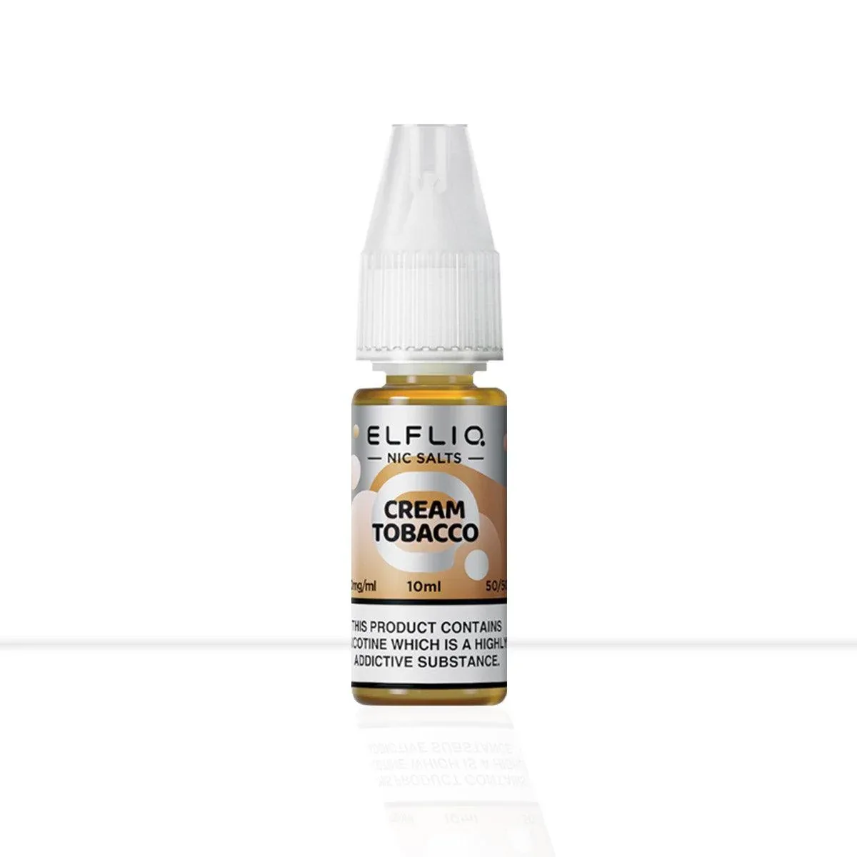 Cream Tobacco Nic Salt E-liquid Elf Bar Elfliq