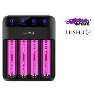 Efest Lush Q4 Intelligent LED Vape Battery Charger