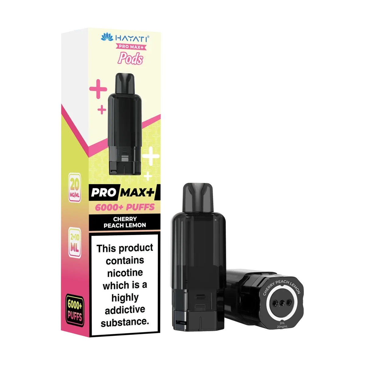 Cherry Peach Lemon Hayati Pro Max+ Refill Pack