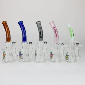 6.7" MGM Glass 2-In-1 Bubbler Rig W/ Logo [C5004]