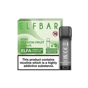 Elfa Pod 2 Pack - Kiwi Passion Fruit Guava