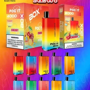 FOG IT BOX SUMMER VIBES EDITION 5% DISPOSABLE 12ML 4000 PUFFS