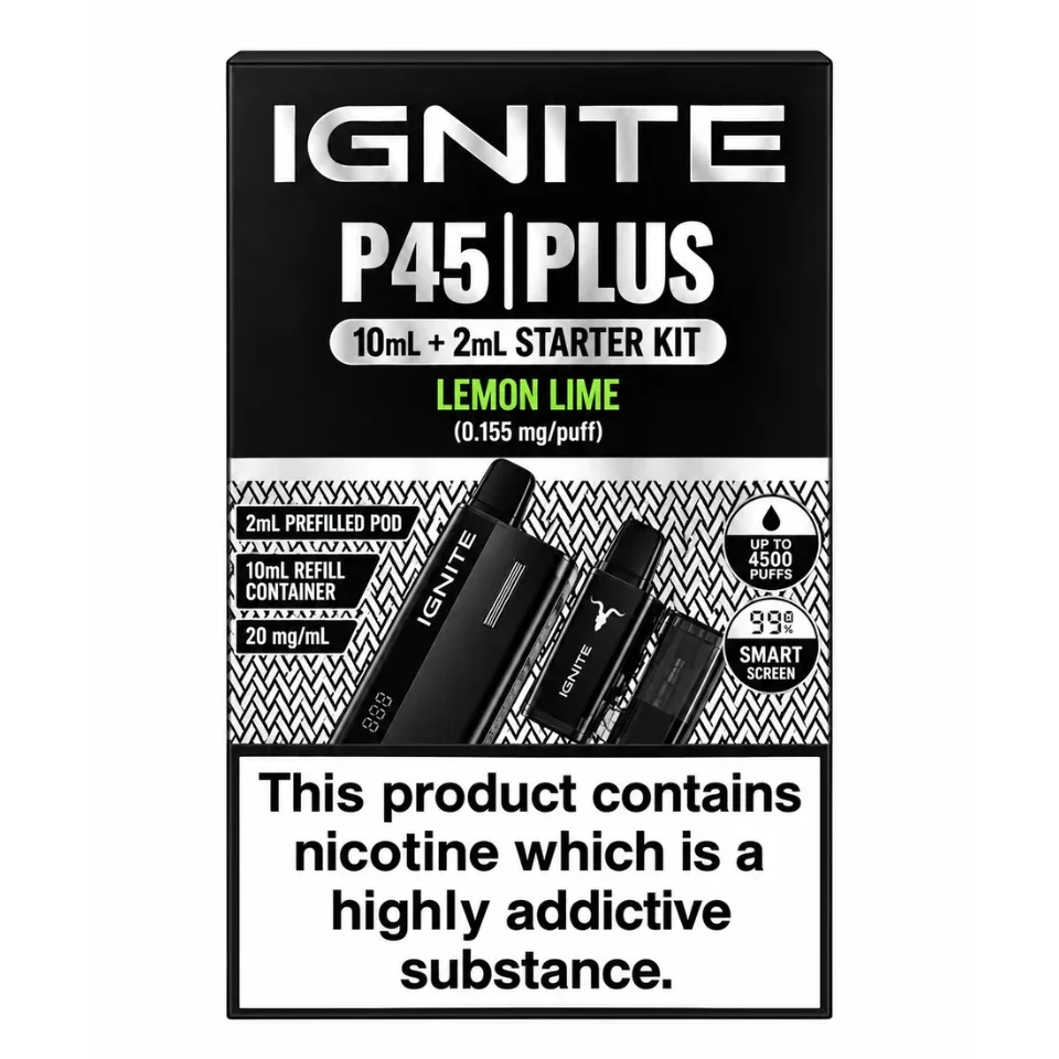 Ignite P45 Plus Prefilled Pod Starter Kit - Image 2