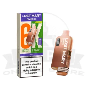 Cola Lost Mary BM6000 Prefilled Pod Vape Kit | Must Try