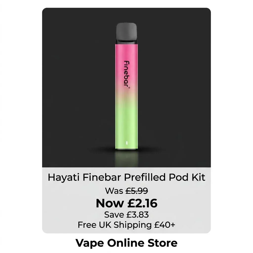 Hayati Finebar Prefilled Pod Kit - Image 2