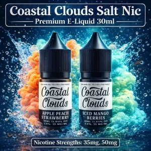 Coastal Clouds Salt Nic Premium E-Liquid 30ml