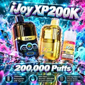 iJoy XP200K Refillable Disposable KIT