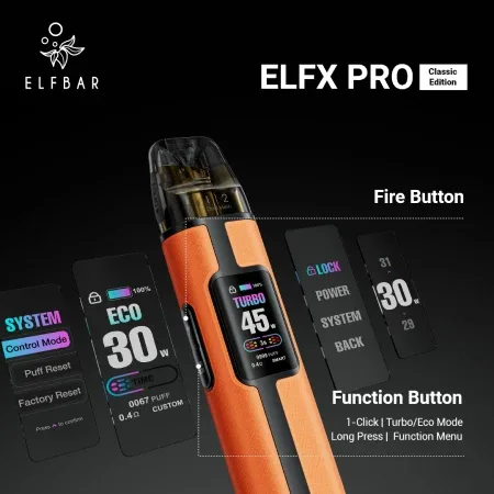 ELFX Pro Classic Pod Vape Kit - Image 2
