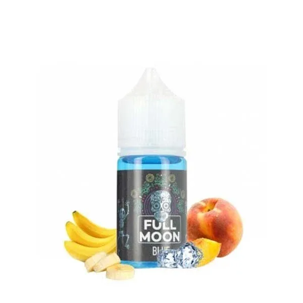 Full Moon Blue 30ml Concentrate – Banana, Peach & Bubble Gum Vape Flavour