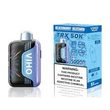 VIHO TXR 50K PUFFS BLACKBERRY BLIZZARD