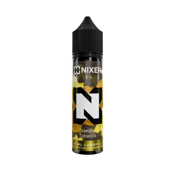 Vanilla Tobacco 30ml Longfill Concentrate by Nixer