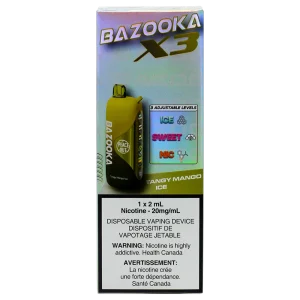 Bazooka X3 Tangy Mango Ice 2ml 20mg