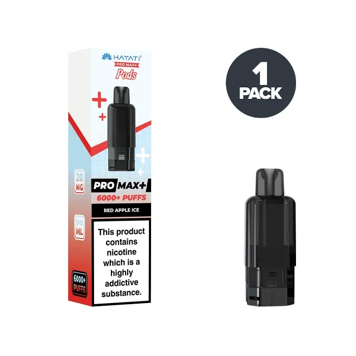 Red Apple Ice Hayati Pro Max Plus Prefilled Pods