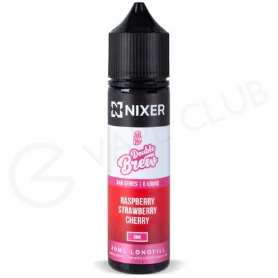 Raspberry, Strawberry & Cherry Longfill Concentrate by Nixer x Double Brew