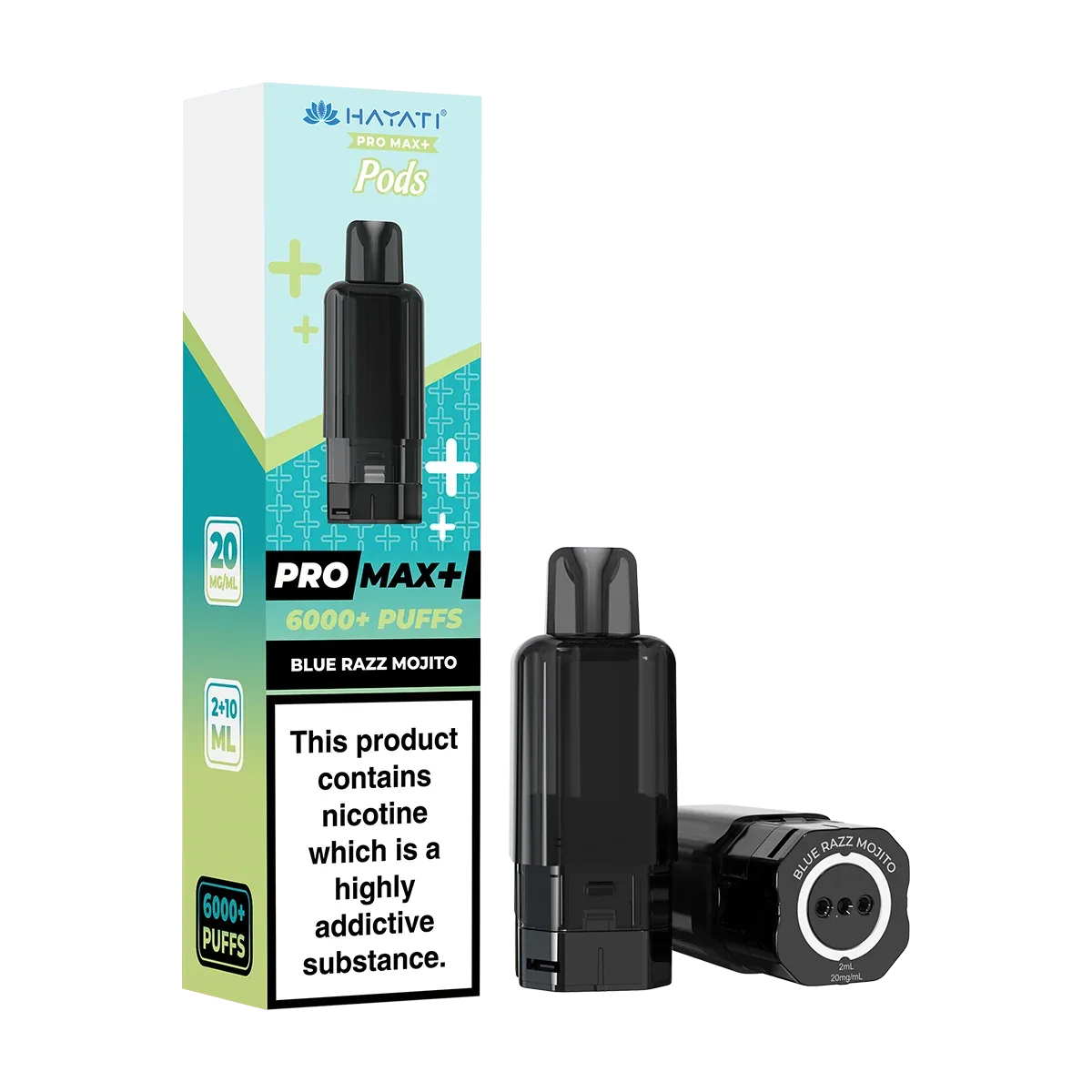 Blue Razz Mojito Hayati Pro Max+ Refill Pack