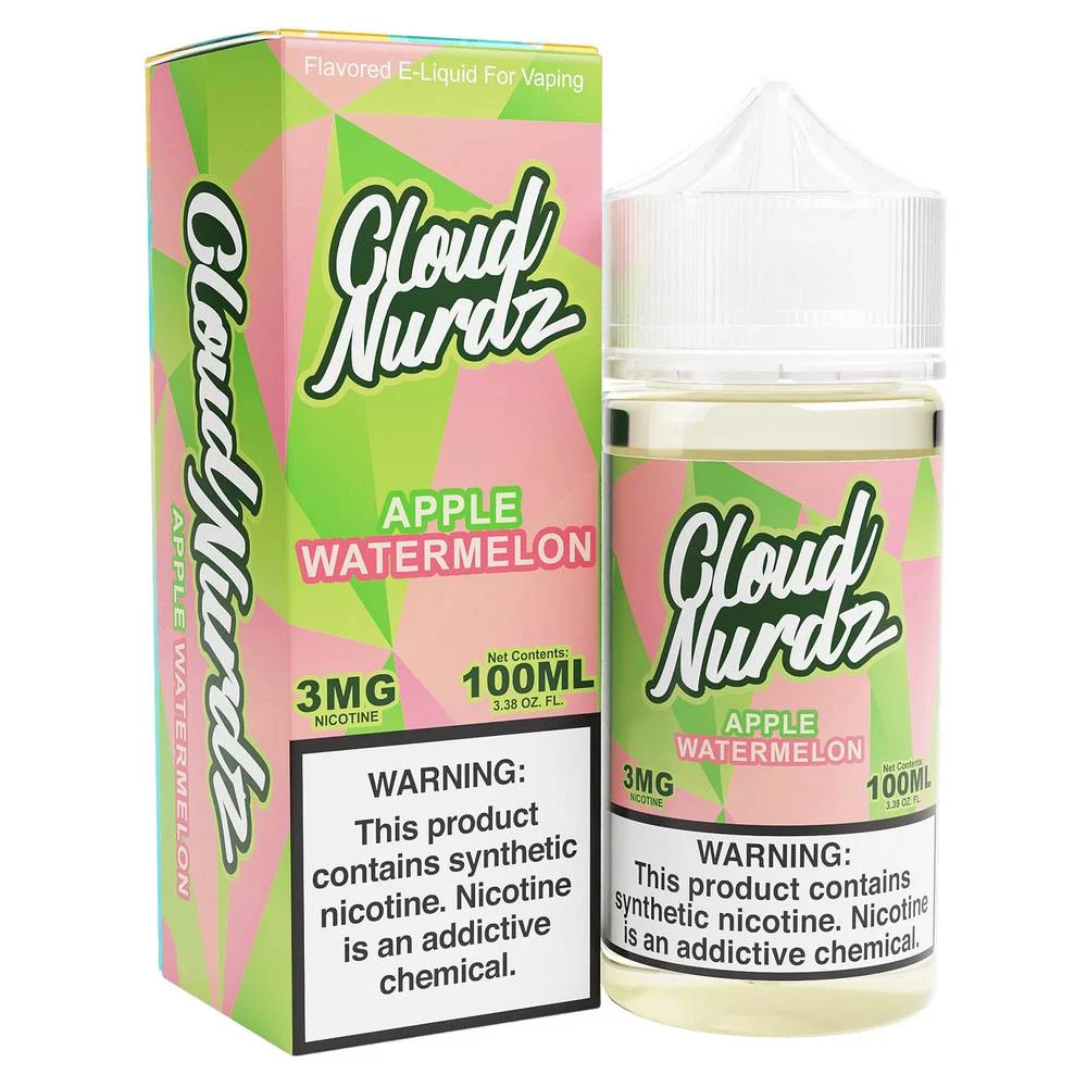 Cloud Nurdz 100mL Watermelon Apple - Image 2