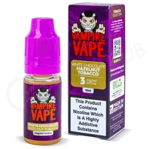 White Chocolate Hazelnut Tobacco E-Liquid by Vampire Vape