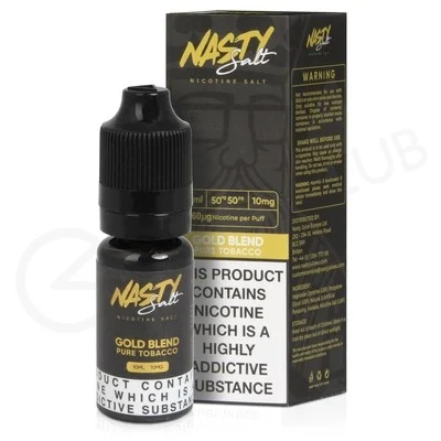 Gold Blend E-Liquid by Nasty Salts