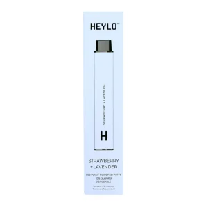 Heylo Disposable Nicotine Free - Strawberry Lavender