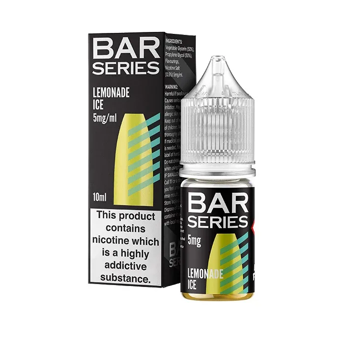 Lemonade Ice 10ml Nic Salt E-Liquid by Bar Series