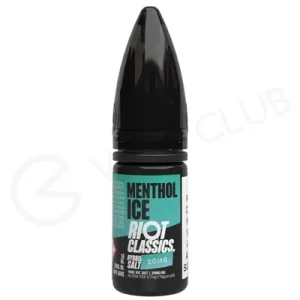 Menthol Ice Hybrid Salt E-Liquid by Riot Squad