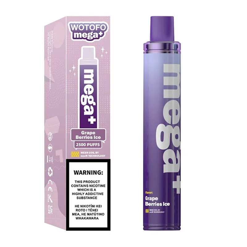 Wotofo Mega+ Disposable Vape 2500 Puffs - Image 2