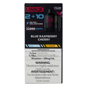 Level X G2 Pod Blue Raspberry Cherry 2ml 20mg
