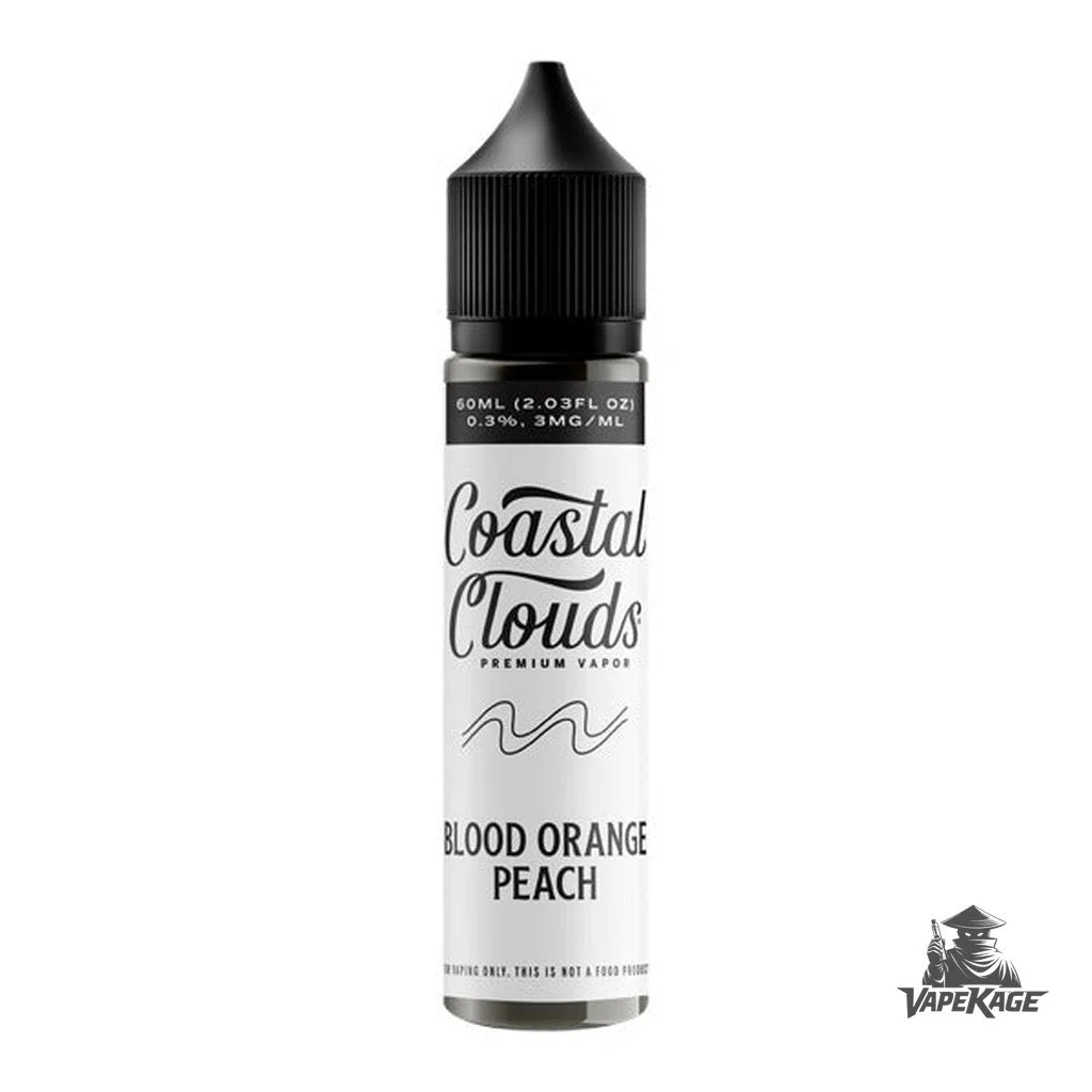 Blood Orange Peach — Coastal Clouds 60mL Freebase