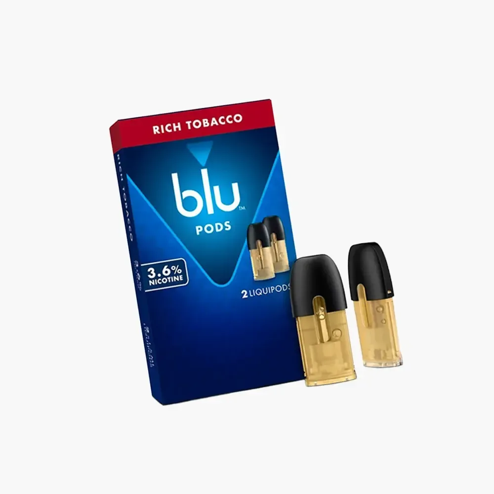 Blu Liquid Pods - 1.5mL Pre-Filled, 5 Nicotine Strengths (2-Pack)