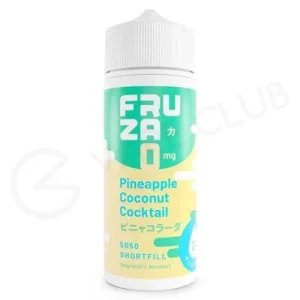 Pineapple Coconut Cocktail Shortfill E-Liquid by Fruza 100ml