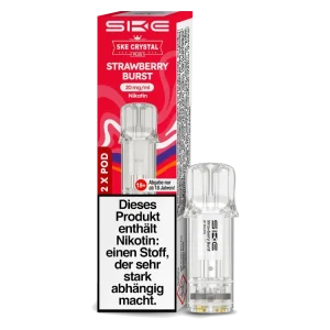 SKE Crystal Plus Prefilled Pods - Strawberry Burst - Mr-Joy.com