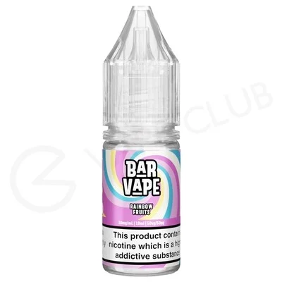 Rainbow Fruits Nic Salt E-Liquid by Bar Vape
