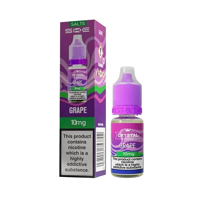 Grape 10ml Nic Salt E-Liquid by SKE Crystal