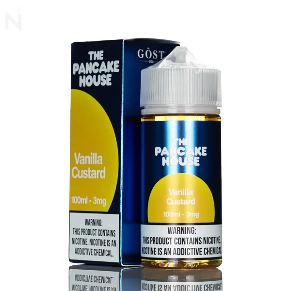Pancake House E-Liquid - Vanilla Custard - 100ml