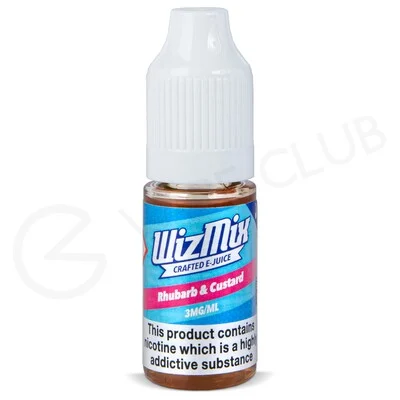 Rhubarb & Custard E-Liquid by Wizmix